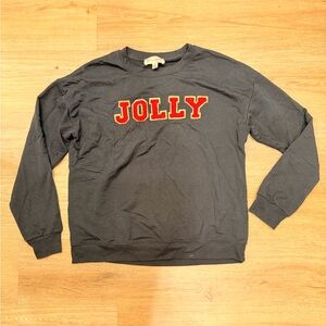 Jolly Christmas crew neck sweatshirt